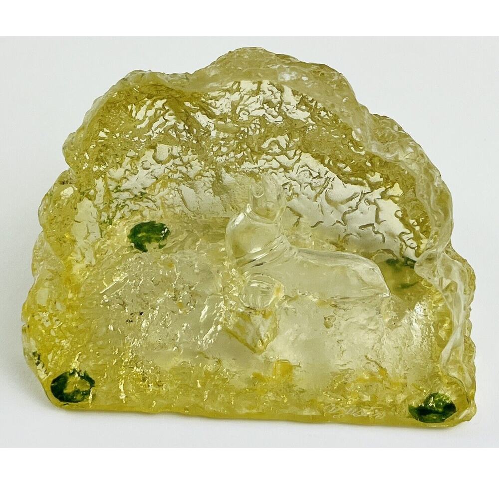 Sea Lion Ocean Cast Resin Lucite Sculpture Signed Agustin Acrylic Seal Reverse C